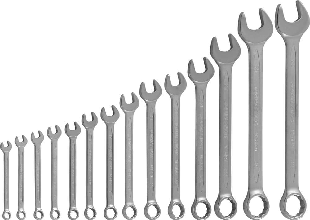 W26114S Набор ключей гаечных комбинированных в сумке, 10-32 мм, 14 предметов