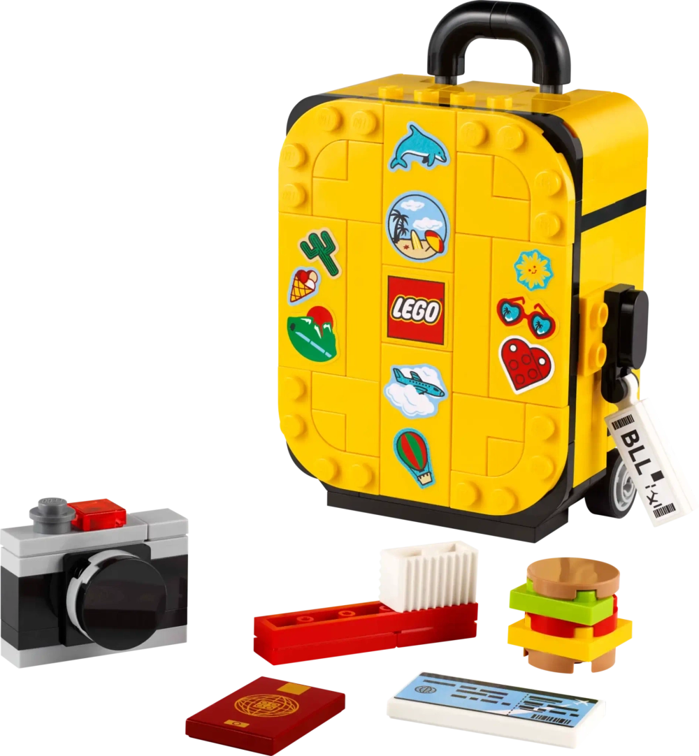 Конструктор LEGO 40817 Желтый дорожный чемодан