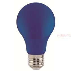 Лампочка светодиодная ЭРА STD ERABL50-E27 E27 / Е27 3Вт груша синий для белт-лайт | Лампы светодиодные Белт-Лайт