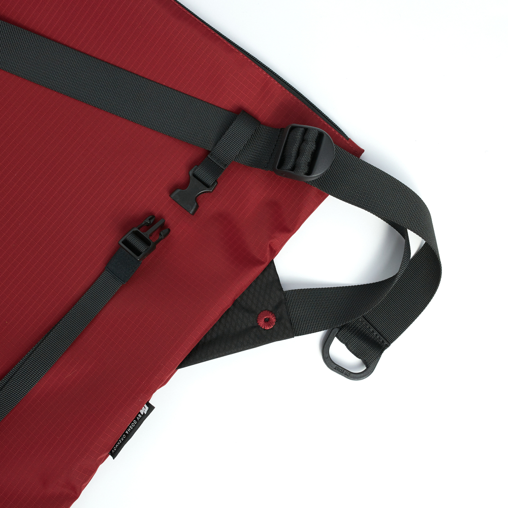 Сумка GO Musette Bag L бордовый