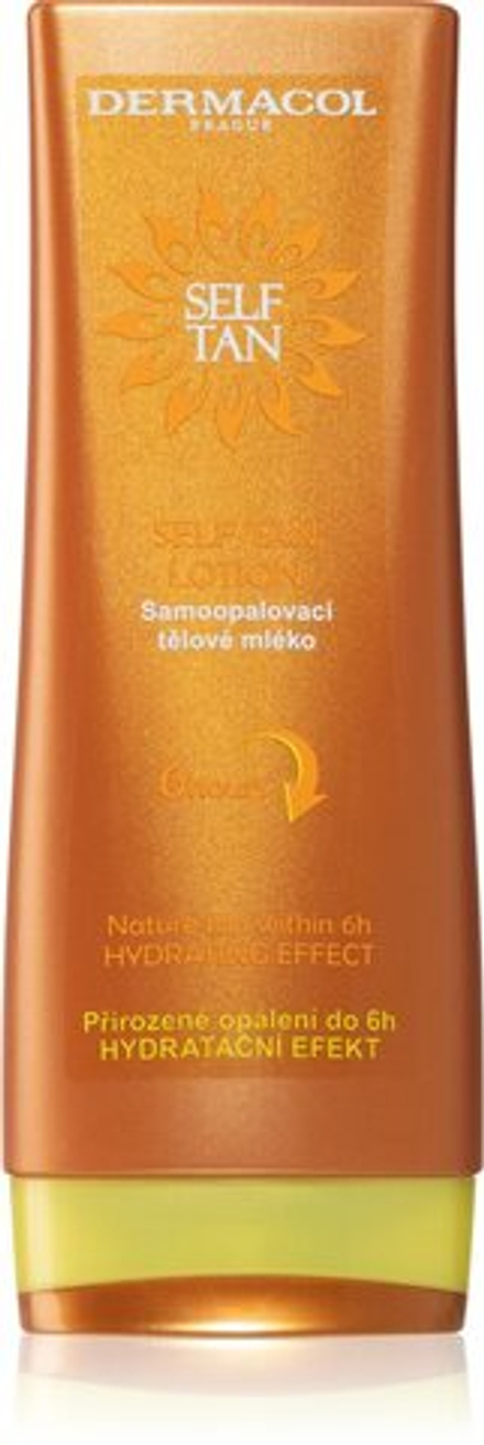 Dermacol Sun Self Tan - лосьон для тела автозагар /   200  ml  / GTIN 8595003117494