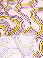 Платье трапеция Mjölk Радуга, с коротким рукавом, уценка