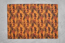 Kydex Cow leather orange 2,03мм, лист 300x200мм