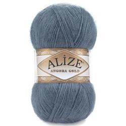 Пряжа Angora Gold, 100г, 550м, 20%шерсть,80%акрил (цена за 1 шт)
