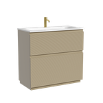 Тумба напольная Sancos Folk Floor 890х445х850, c двумя ящиками оснащенными доводчиками, Капучино, арт.FL90FCP