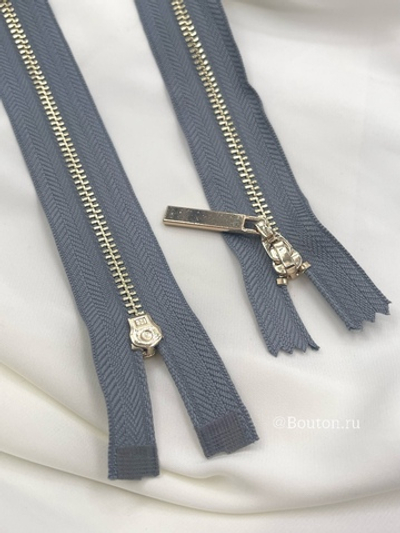 Молния серая золото