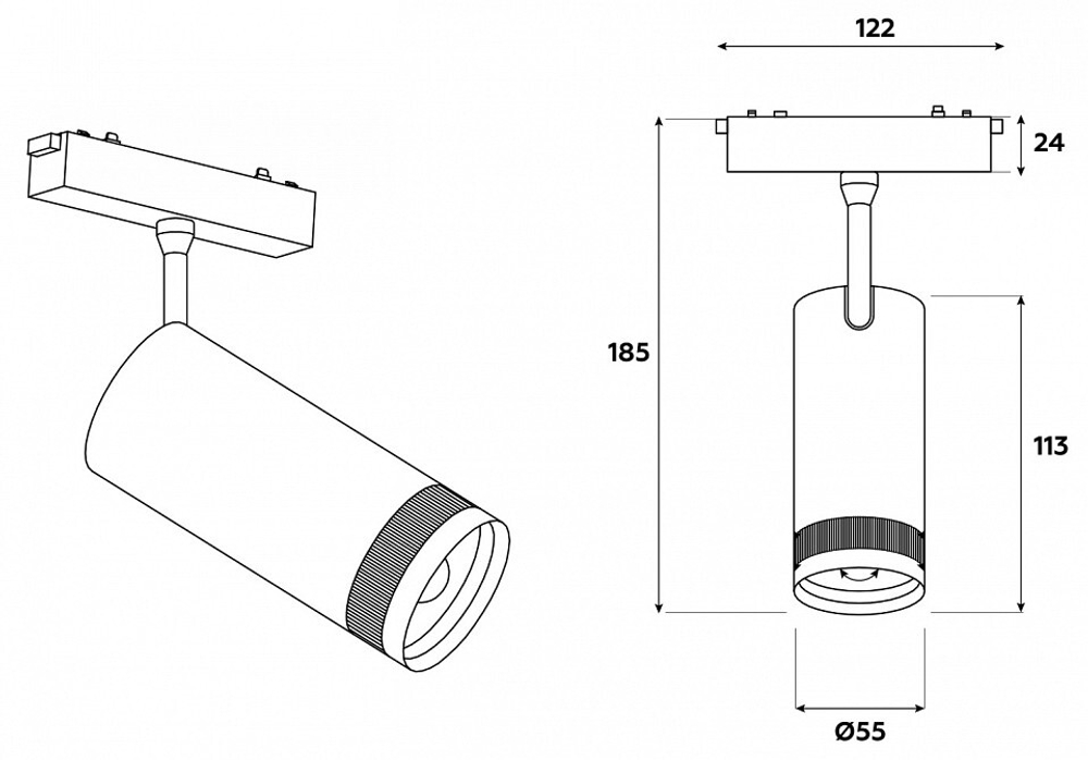 Светильник на штанге Ambrella Light GV GV1570