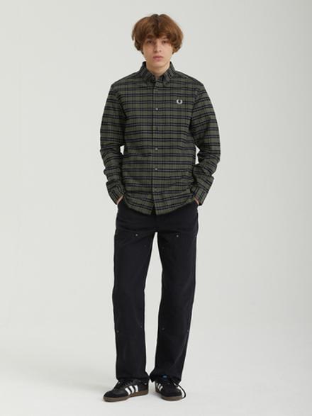 Мужская Рубашка Brushed Oxford Tartan