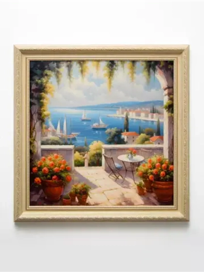 Картина на стену интерьерная на холсте 35*35 см