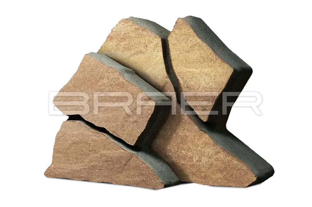 Тротуарная плитка Braer Сан Тропе, Color Mix Каньон, 70 мм