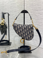 Christian Dior Small Saddle Bag with Strap