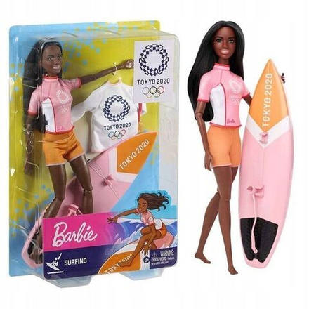 Кукла Barbie Mattel Олимпийский серфер Барби GJL76