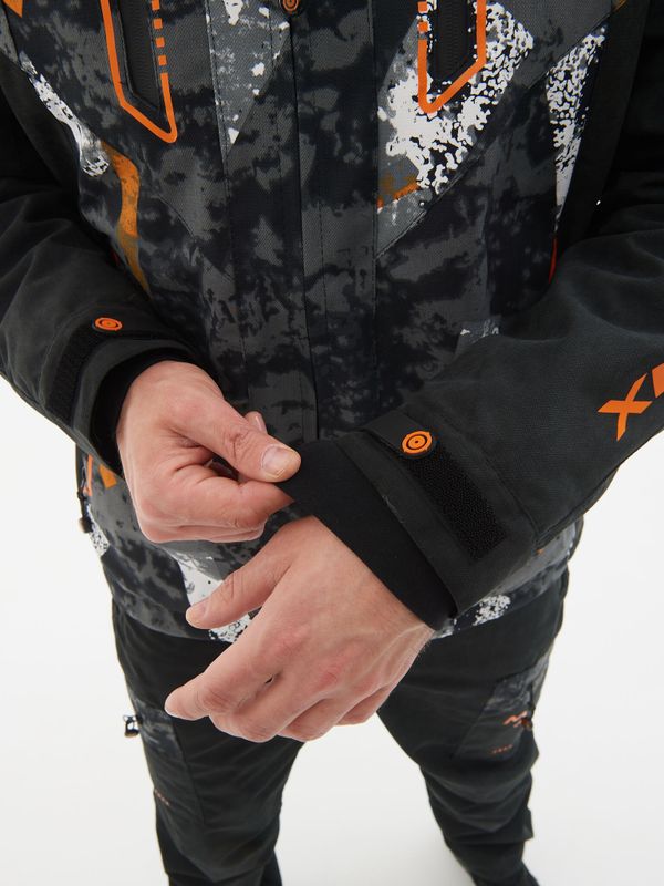 Костюм демисезонный Матрица ткань Исландия цвет КМФ 192/Черный