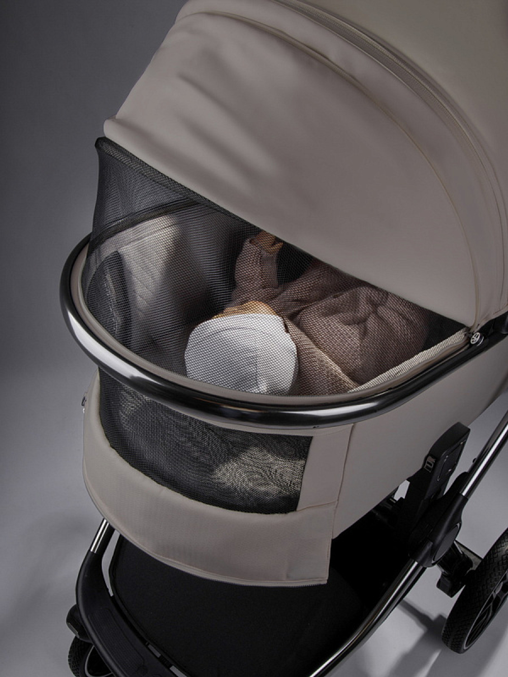 Детская коляска AmaroBaby Motus Premium Ecco 3 в 1 мокко