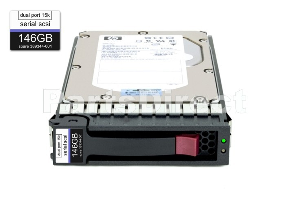 Жесткий диск HPE 462587-002 HP 146-GB 15K 3.5 DP SAS
