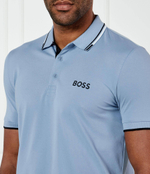 поло paddy pro BOSS GREEN - голубой(50469102)