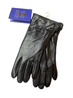 Перчатки. Женские. Материал верха: Кожаные. Подклад: Плюш-флис. 10 шт в упаковке.