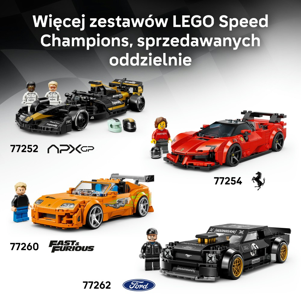 Конструктор LEGO Speed Champions 77261 Гиперкар Ferrari 499P — фото 8
