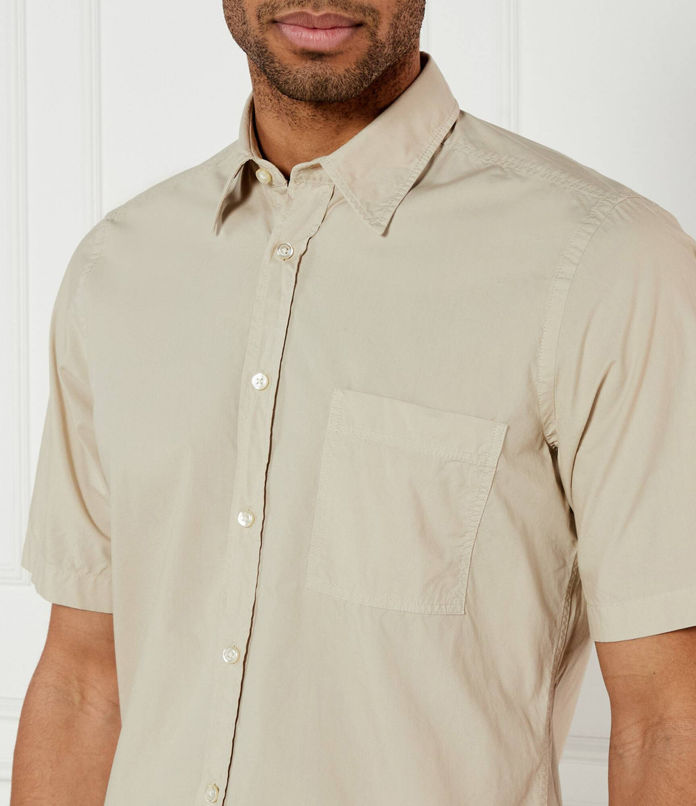 Рубашка Relegant_6-short_M BOSS ORANGE - бежевый(50537331)