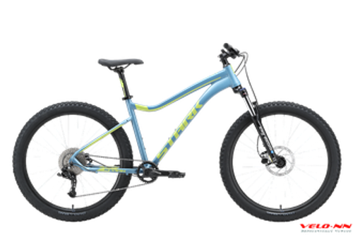 Велосипед 27,5" Stark'23 Tactic 27.5 + HD синий/авокадо