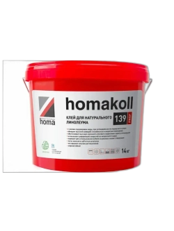 Клей водно-дисперсионный 139Prof 14кг Хомакол