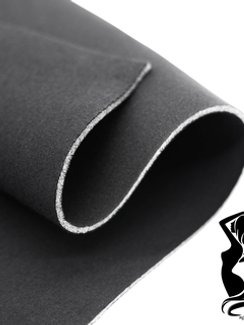 Бельевой поролон, ламинированный хб/пэ, черный 170