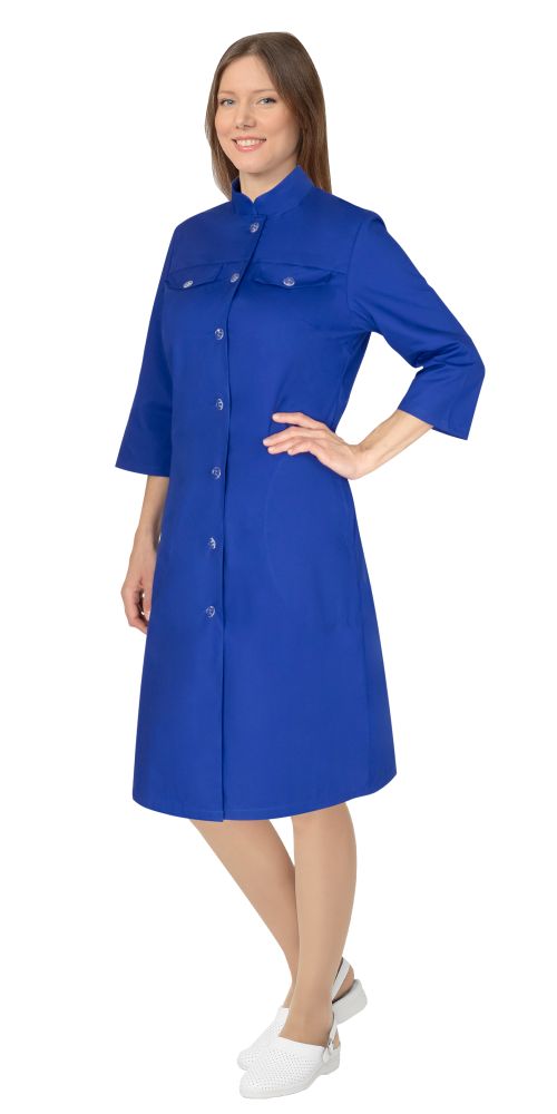 Халат СИРИУС-ВАСИЛИСА женский васильковый Халат СИРИУС-ВАСИЛИСА женский васильковый