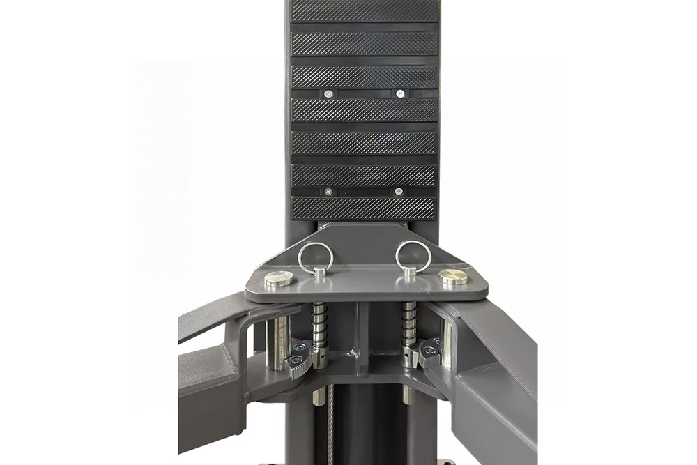 NORDBERG (N4124H1-4G_220) Подъемник двухстоечный 4 т, верхняя синхронизация, H=4,1 м, 220 В, серый
