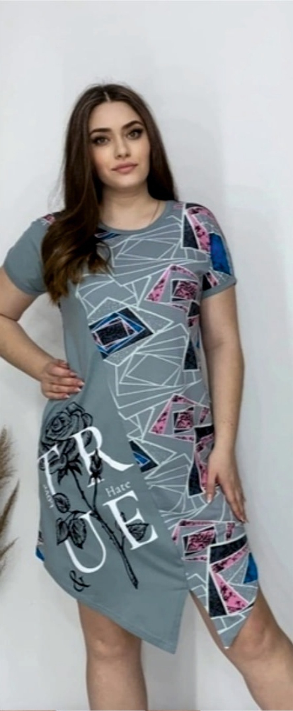 Туника женская прямая ТН0004