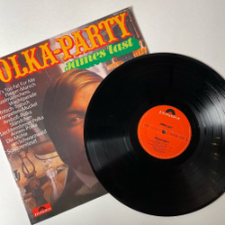 Винтажная виниловая пластинка LP James Last Джеймс Ласт Polka Party (Germany 1971)