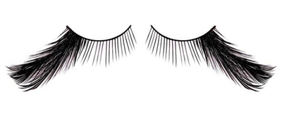 Ресницы черные перья (Цвет: черный)