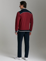 Спортивный костюм мужской 12M-RR-1128/1 RED-N-ROCK'S бордовый