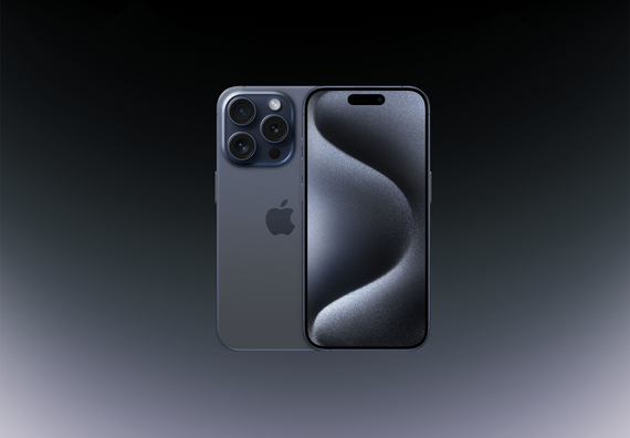 Телефон Apple iPhone 15 Pro 256Gb (Blue titanium)