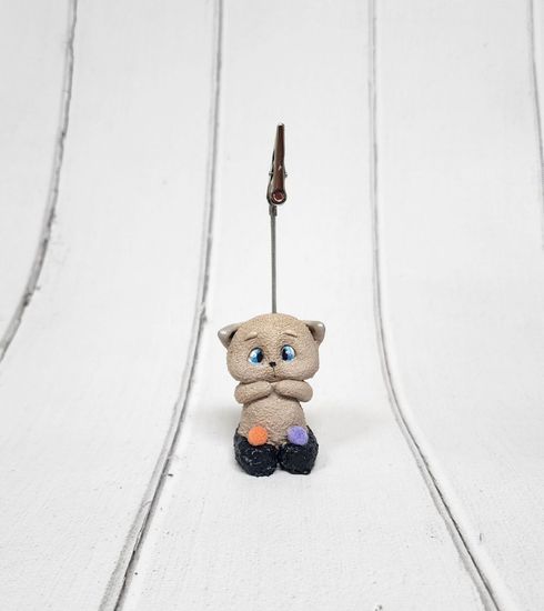 Держатель Котенок стесняшка, потеряшка в тап - тапах