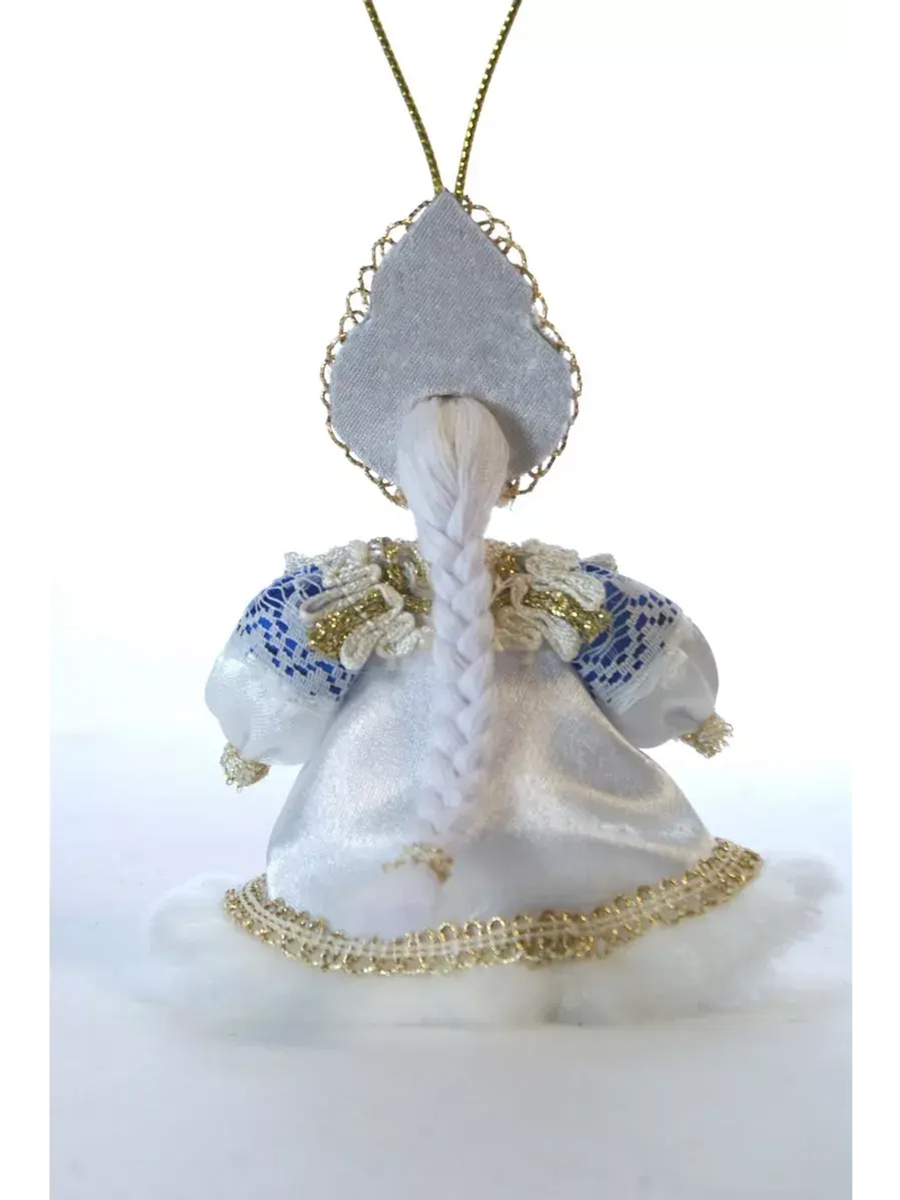 Кукла елочная игрушка Снегурочка