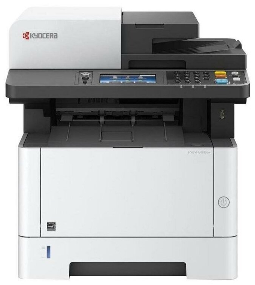 МФУ лазерное KYOCERA ECOSYS M2835dw, ч/б, A4, белый/черный