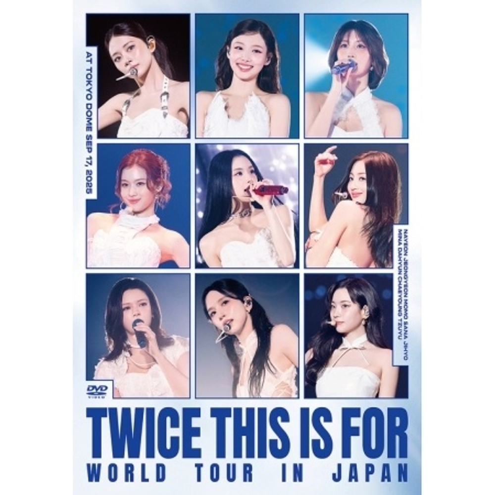 (ПРЕДЗАКАЗ) видео TWICE - THIS IS FOR WORLD TOUR IN JAPAN DVD REGULAR EDITION