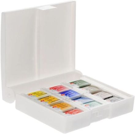 Краски акварельные художественные 12 цв. Невская палитра Сонет Ботаника кюветы