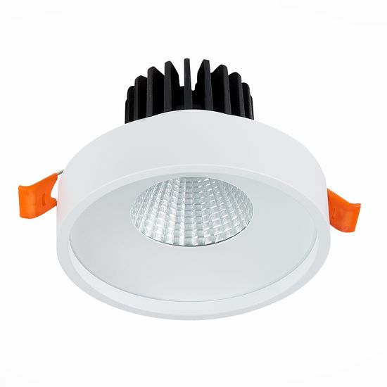 ST751.538.10 Св-к встр. Белый LED 1*10W 3000K 750Lm Ra>90 38° IP20 D100xH75 170-240V Встраиваемые светильники