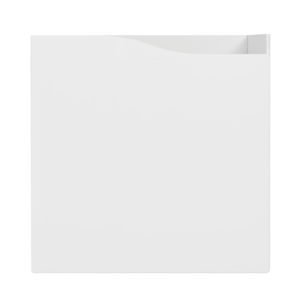 IKEA KALLAX  (ИКЕА КАЛЛАКС)  -  Вставка с дверцей, волна/белый, 33x33 см