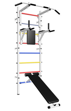 Шведская стенка Sv Sport усиленная 605 (Турник стандарт/Брусья/Скамья)
