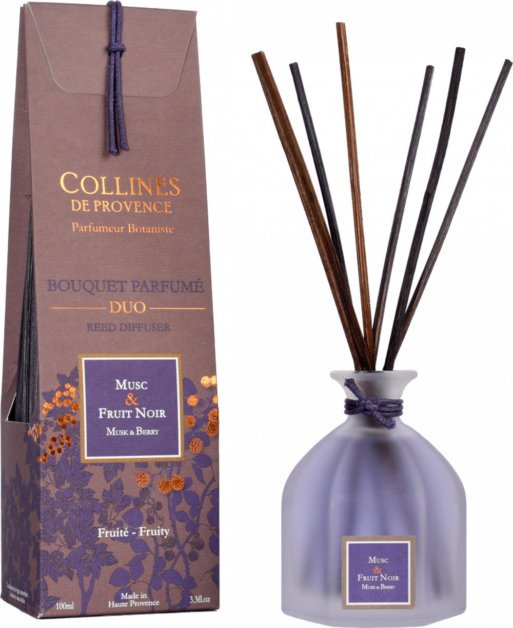 Диффузор Collines 100мл Дуэт Musc & Fruit Noir