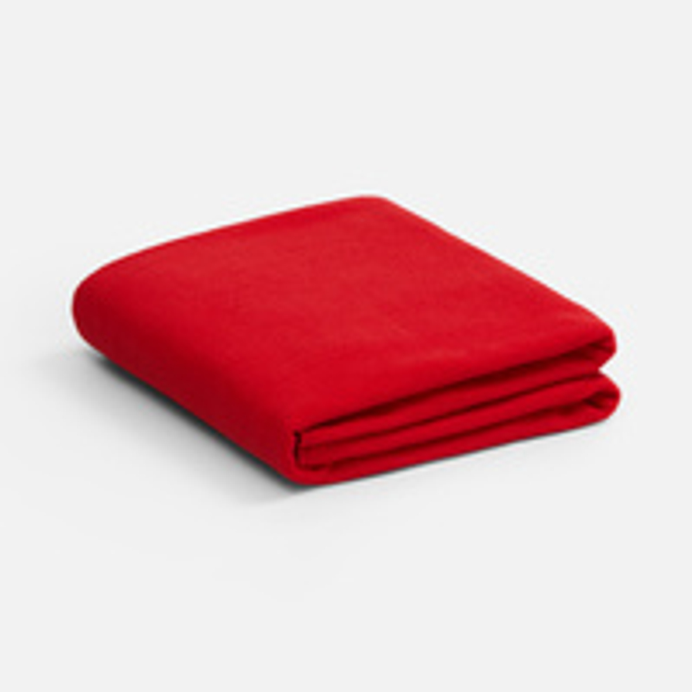 Флисовый плед Warm&Peace, красный