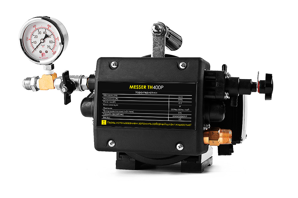 Электрический опрессовочный насос MESSER ТН400Р ()