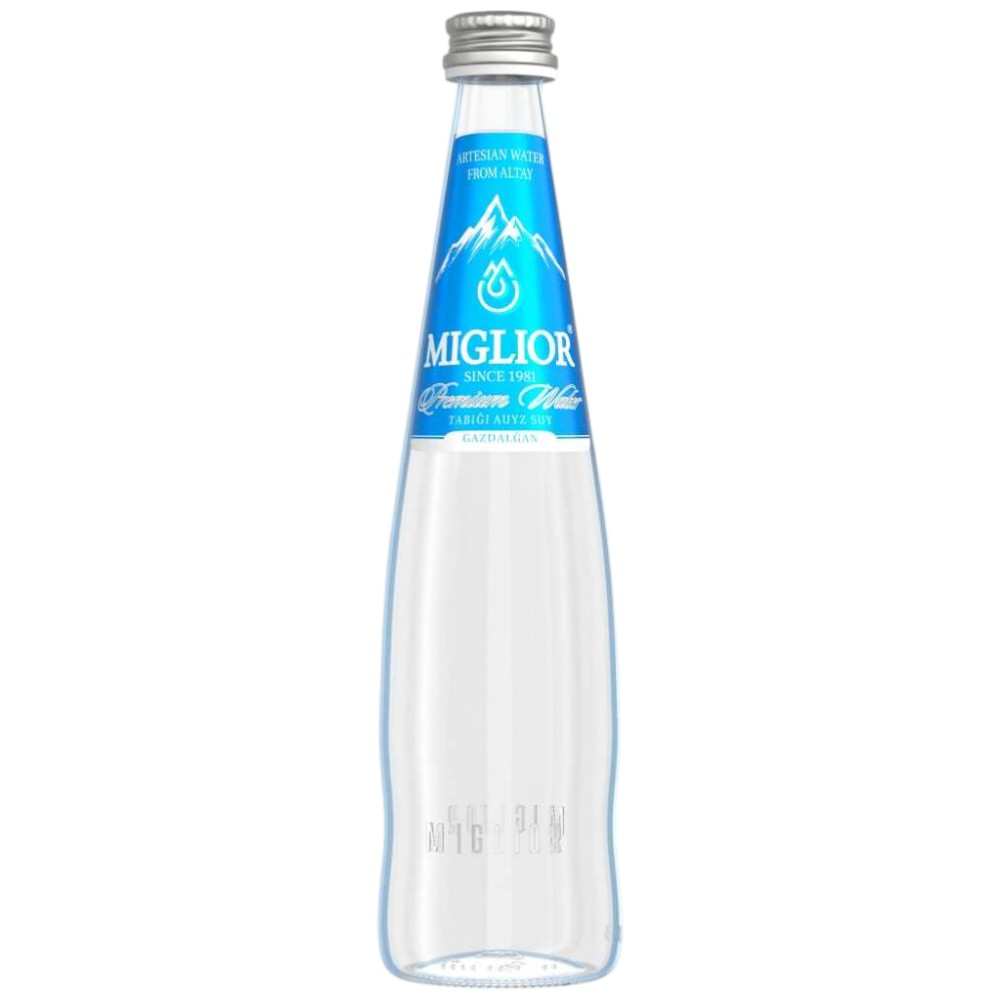 Вода Miglior газированная, Glass 0,25 л.