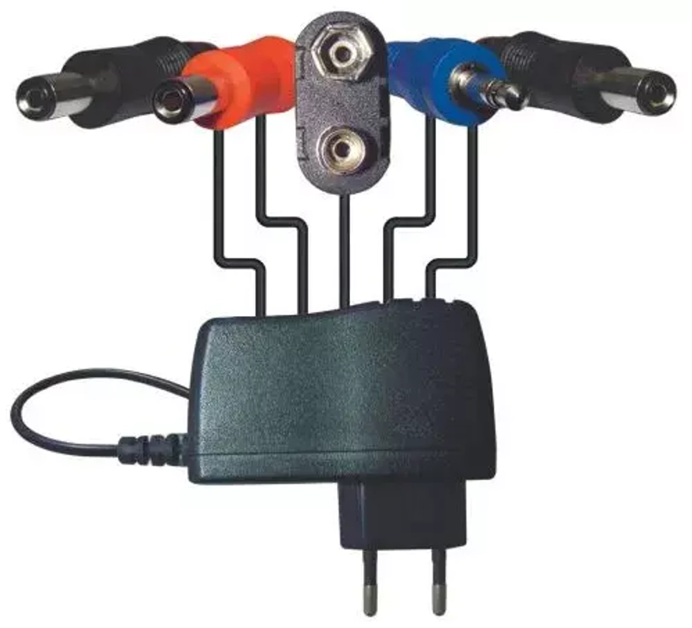 Behringer PSU-HSB-ALL - 9V/1.7A сет. адаптер, совместим с педалями эффектов для гитары, баса, клавиш.