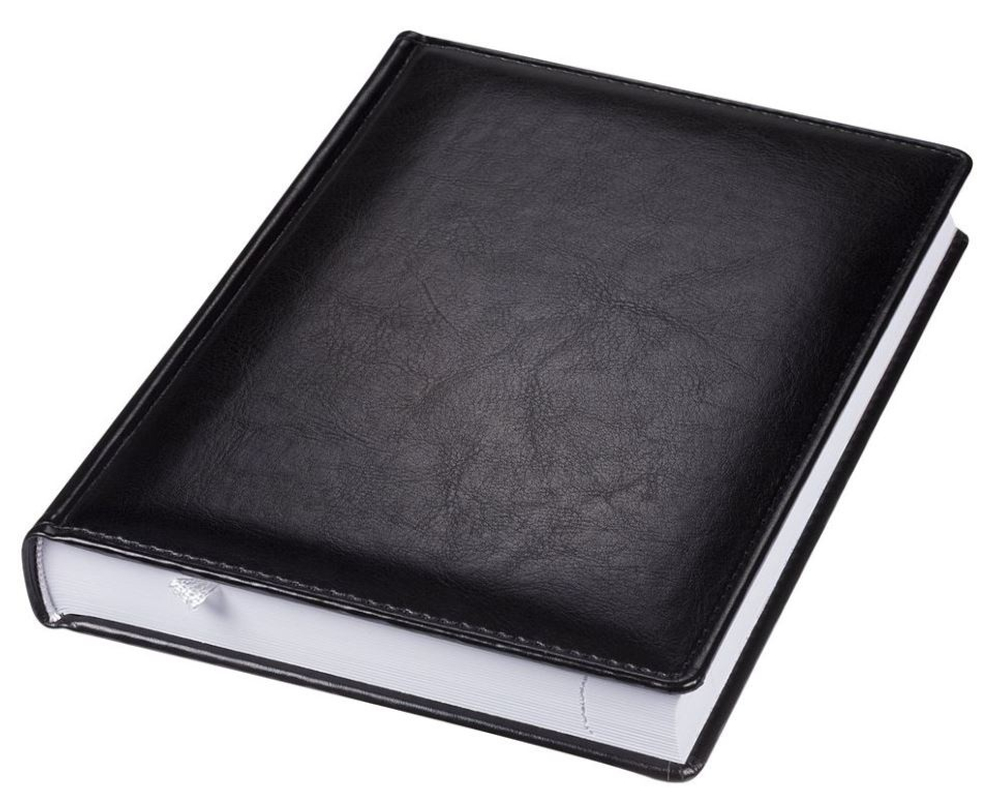 Подарочный набор: Ежедневник недатированный и Шариковая ручка Parker IM Metal, цвет: Black GT