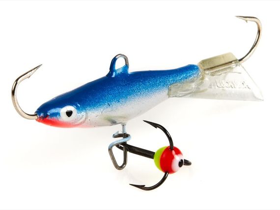 Балансиры Lucky John 3шт набор 3 MIX окуневый 2 с тройниками