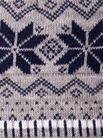 Шапка зимняя вязаная