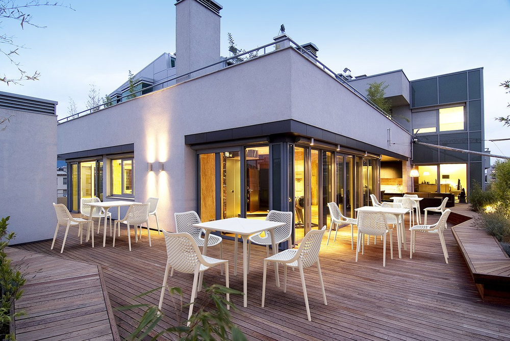 Стул пластиковый, Siesta Contract Air, белый